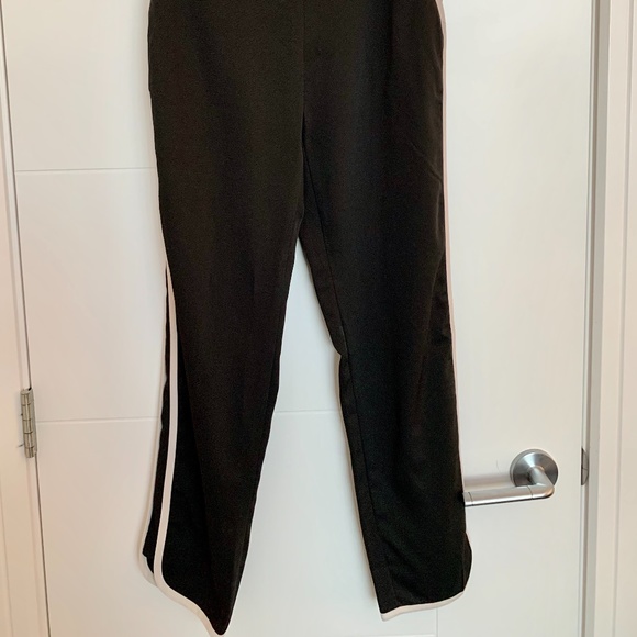 Solemio Elastic Waist Athleisure Pants - Picture 1 of 3